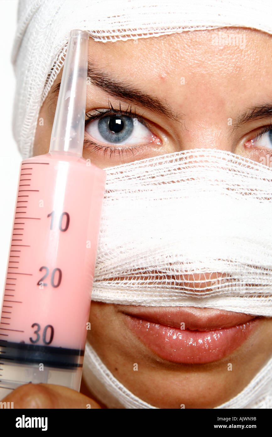 Human nose band aid hi-res stock photography and images - Alamy