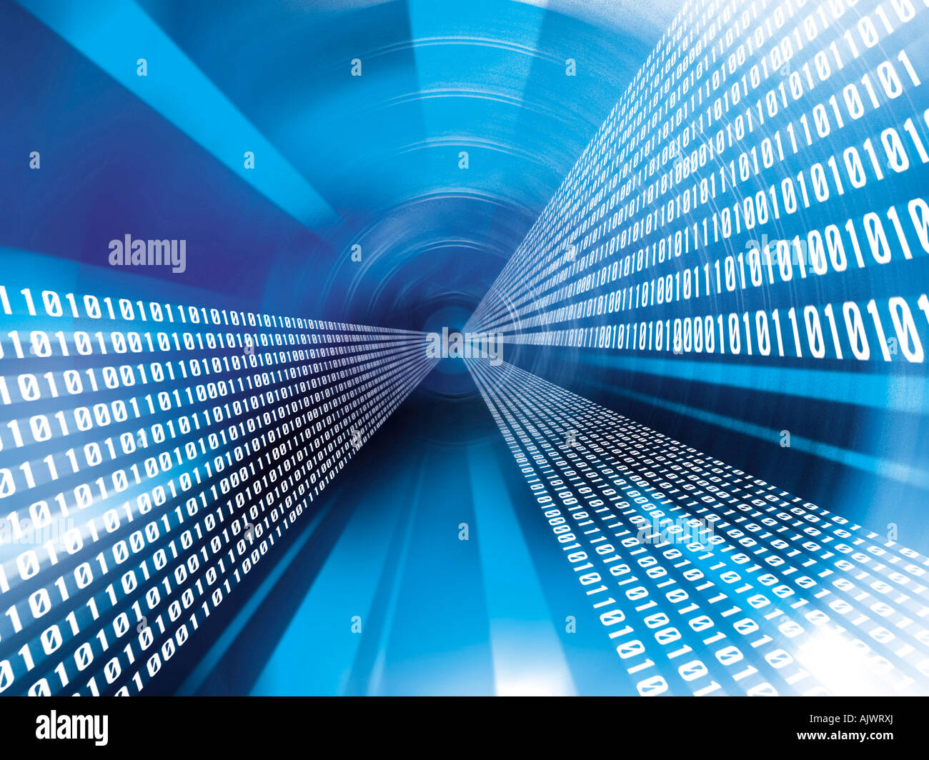 Computer data digital illustration Stock Photo - Alamy