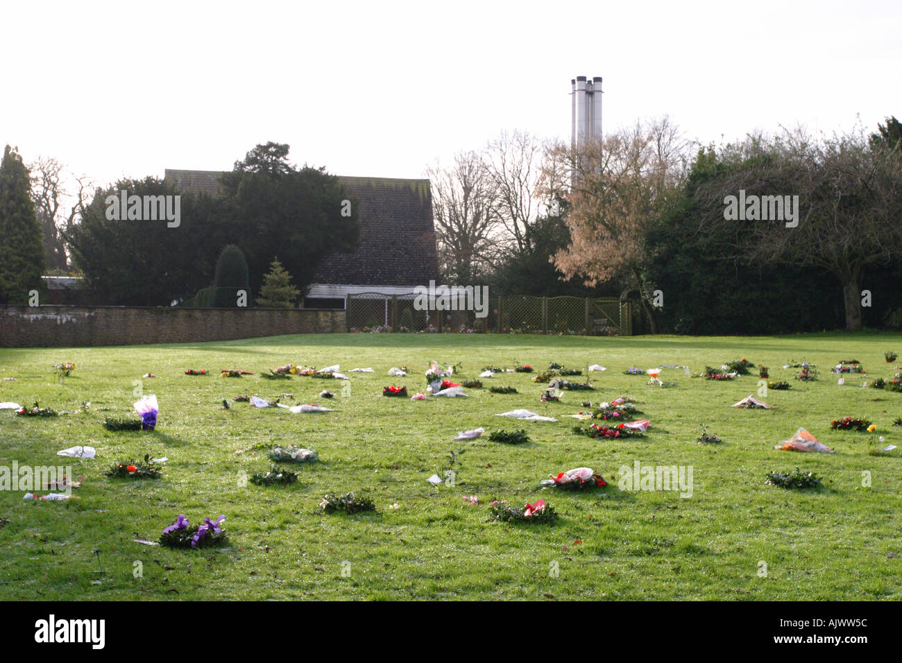 Crematorium garden hi-res stock photography and images - Alamy