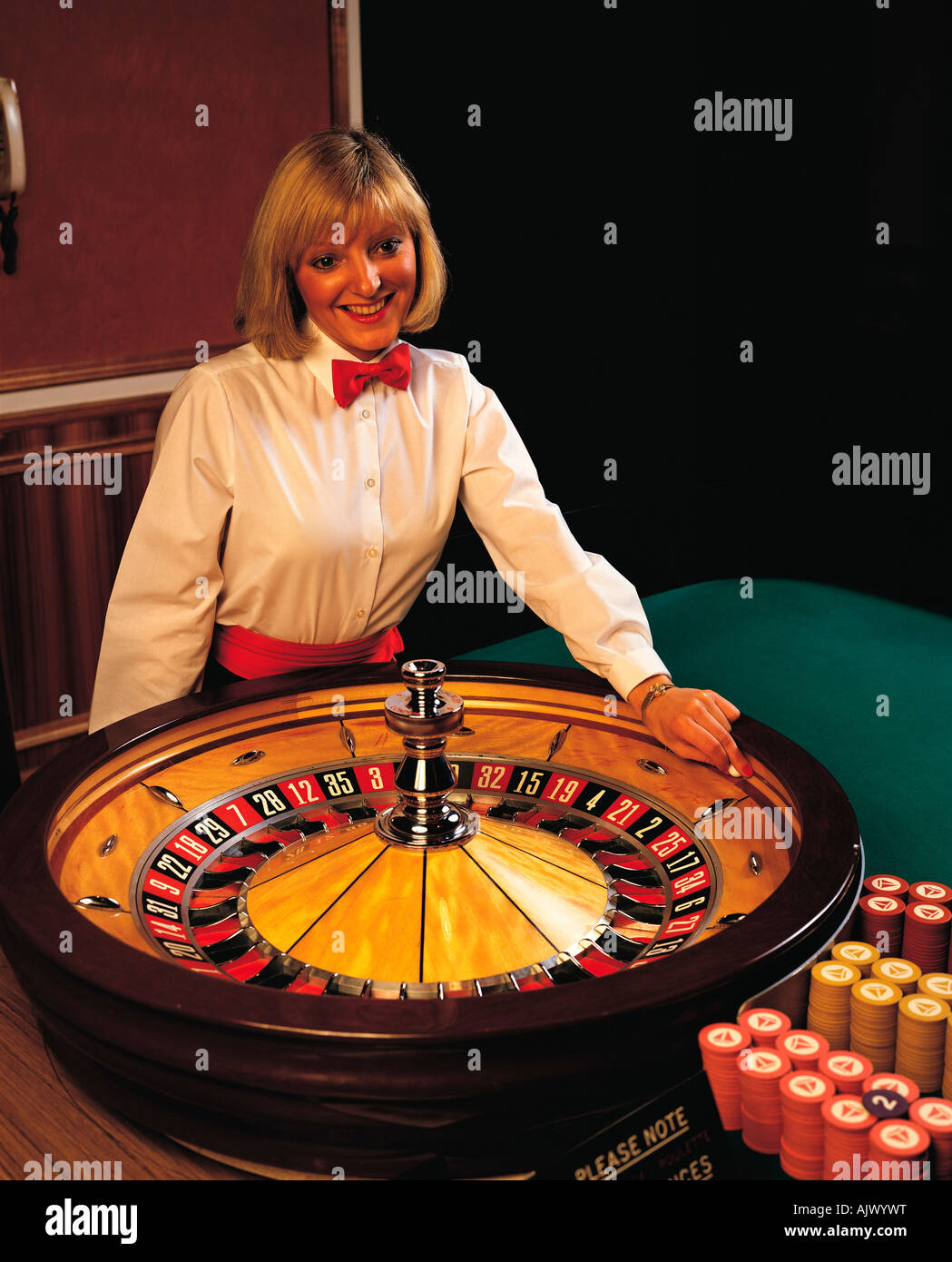 Ruleta con crupier real