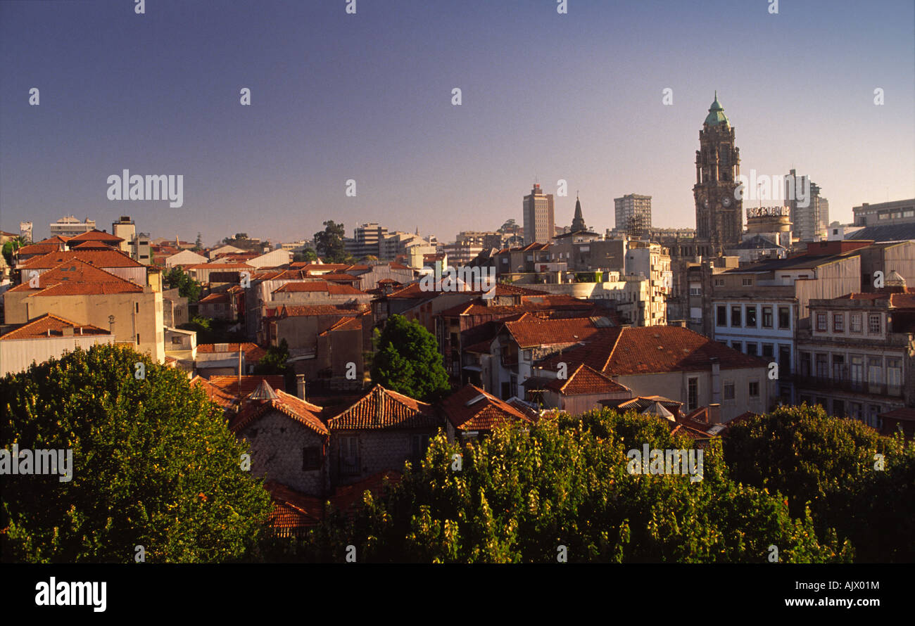 Oporto Skyline Portugal Stock Photo Alamy