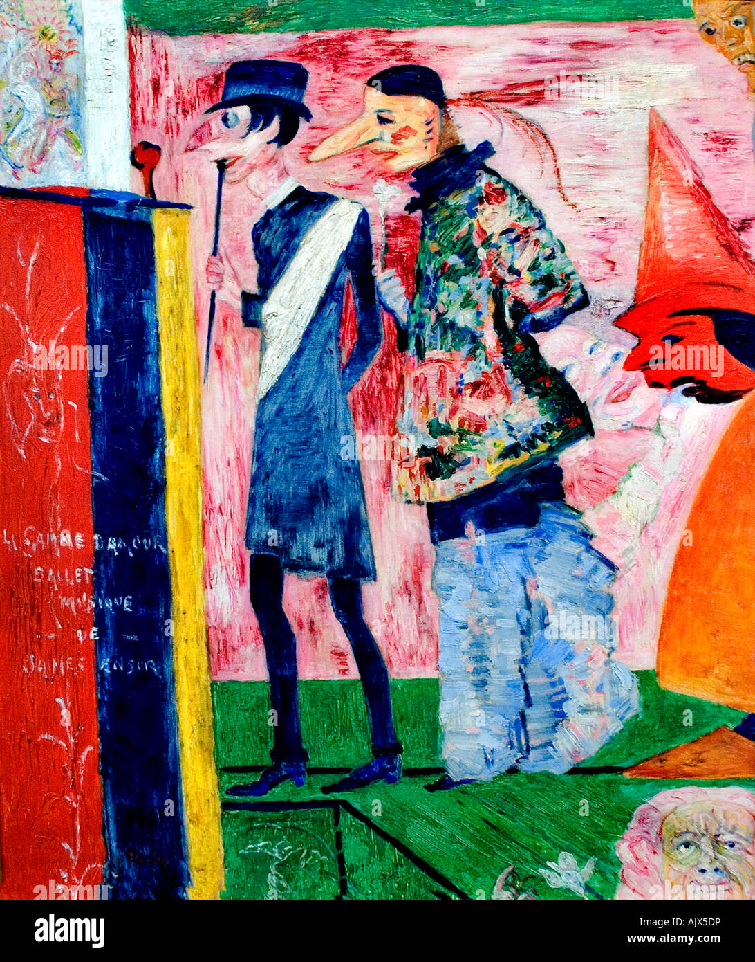 James Ensor 18601949 Belgian Belgium figures