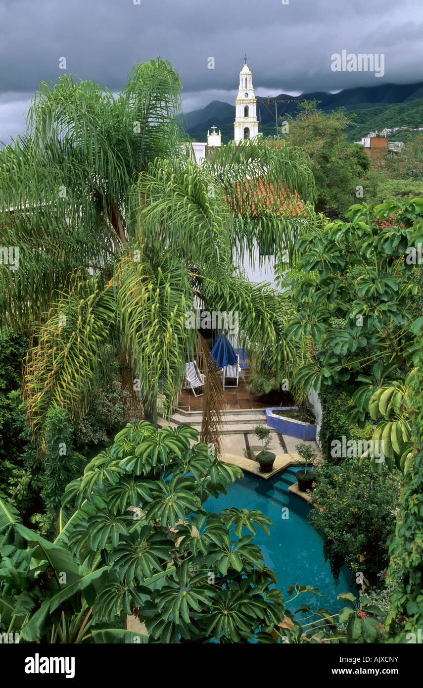 General view of Ajijic Mexico Stock Photo Alamy