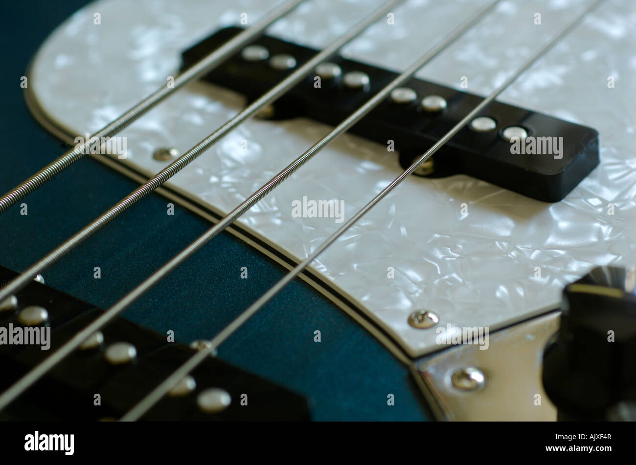 Fender Bass Guitar Stock Photo Alamy