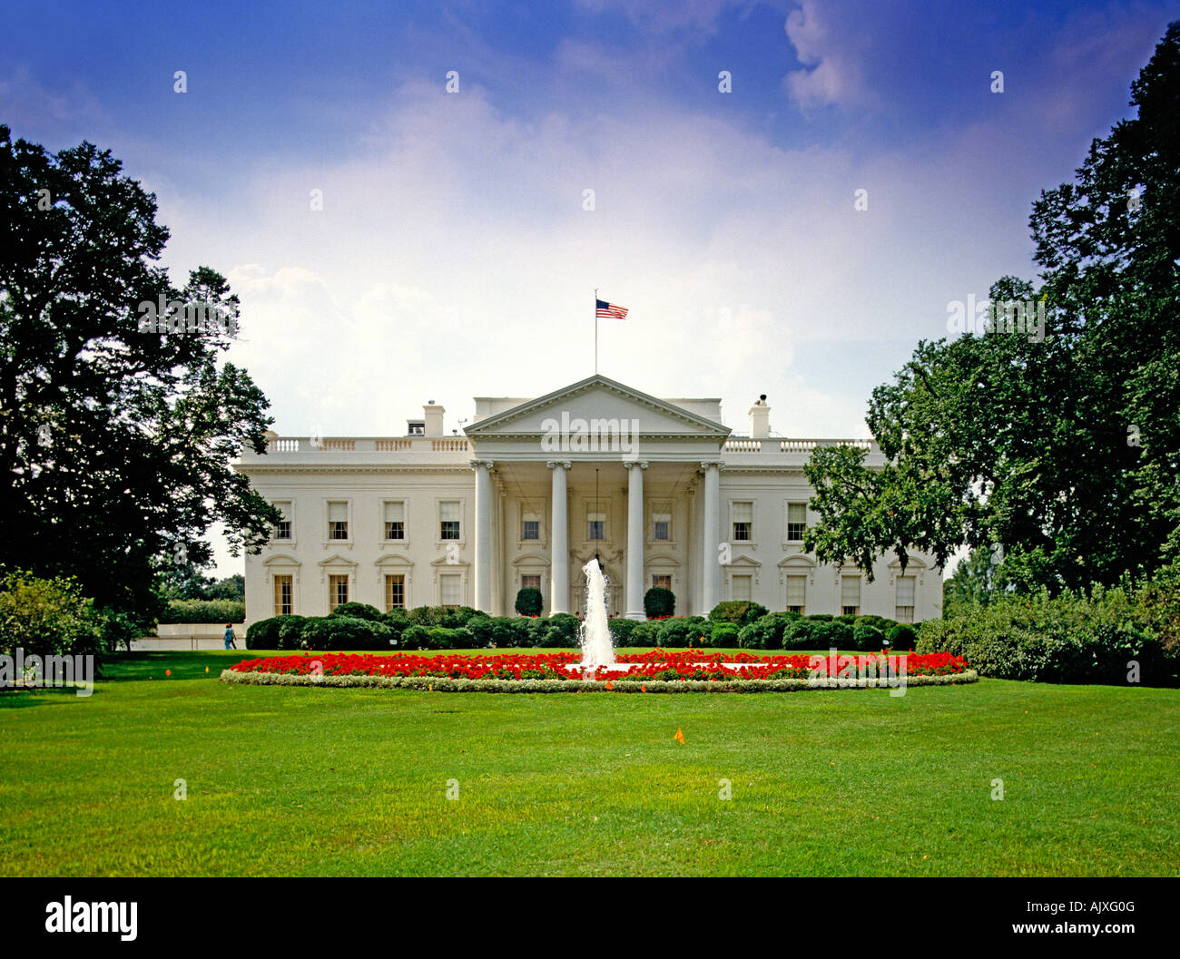 Travel, United States of America, Washington D.C., The White House, Stock Photo