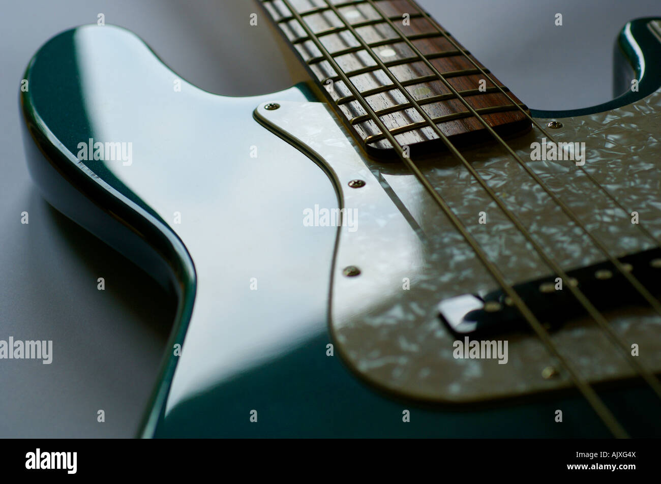 Fender Bass Guitar Stock Photo Alamy