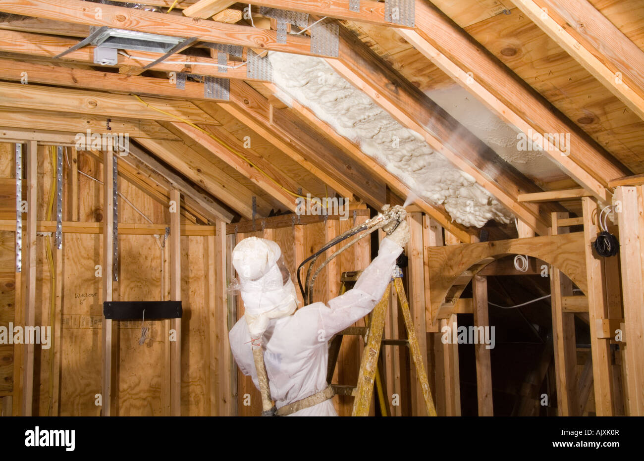 Spray foam insulation hi-res stock photography and images - Alamy