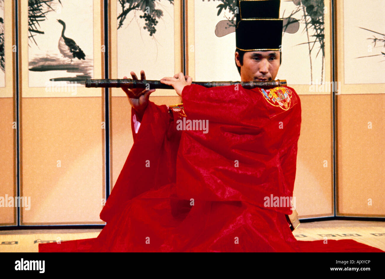 Korea bamboo flute hi res stock photography and images Alamy