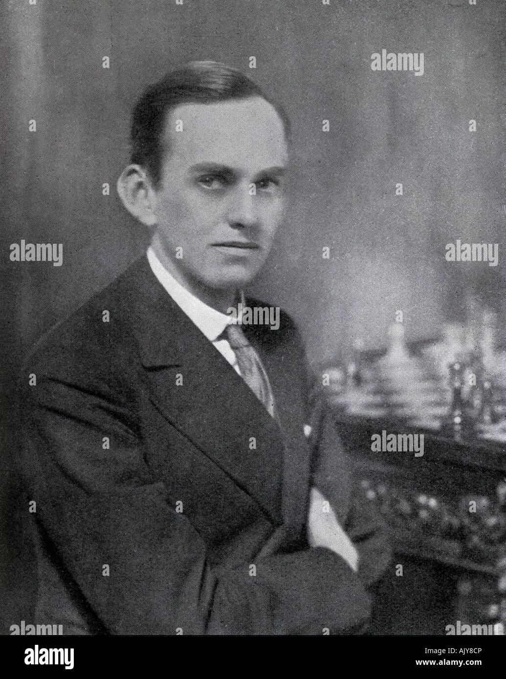 William Winter, 1898 - 1955. British chess player Stock Photo