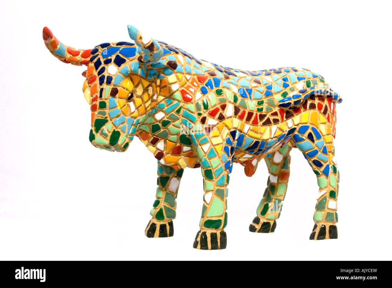 bull figure Stock Photo