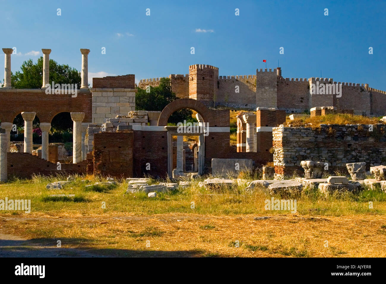 Basilica of St. John, Selcuk, Turkey Stock Photo - Alamy