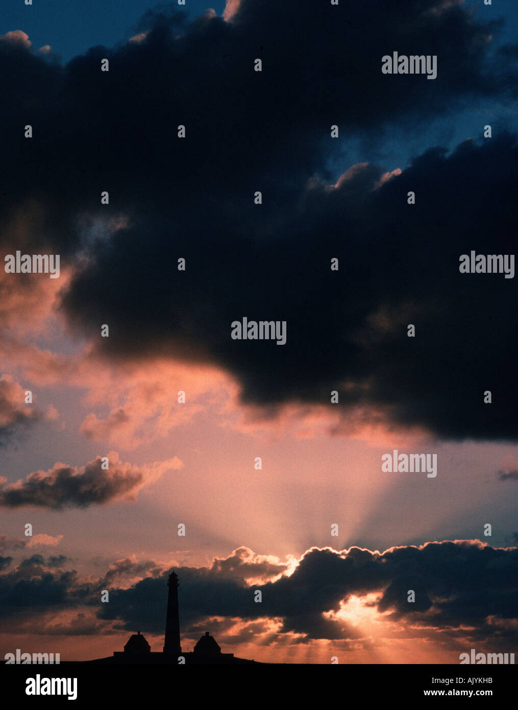 Evening sky / Abendhimmel Stock Photo