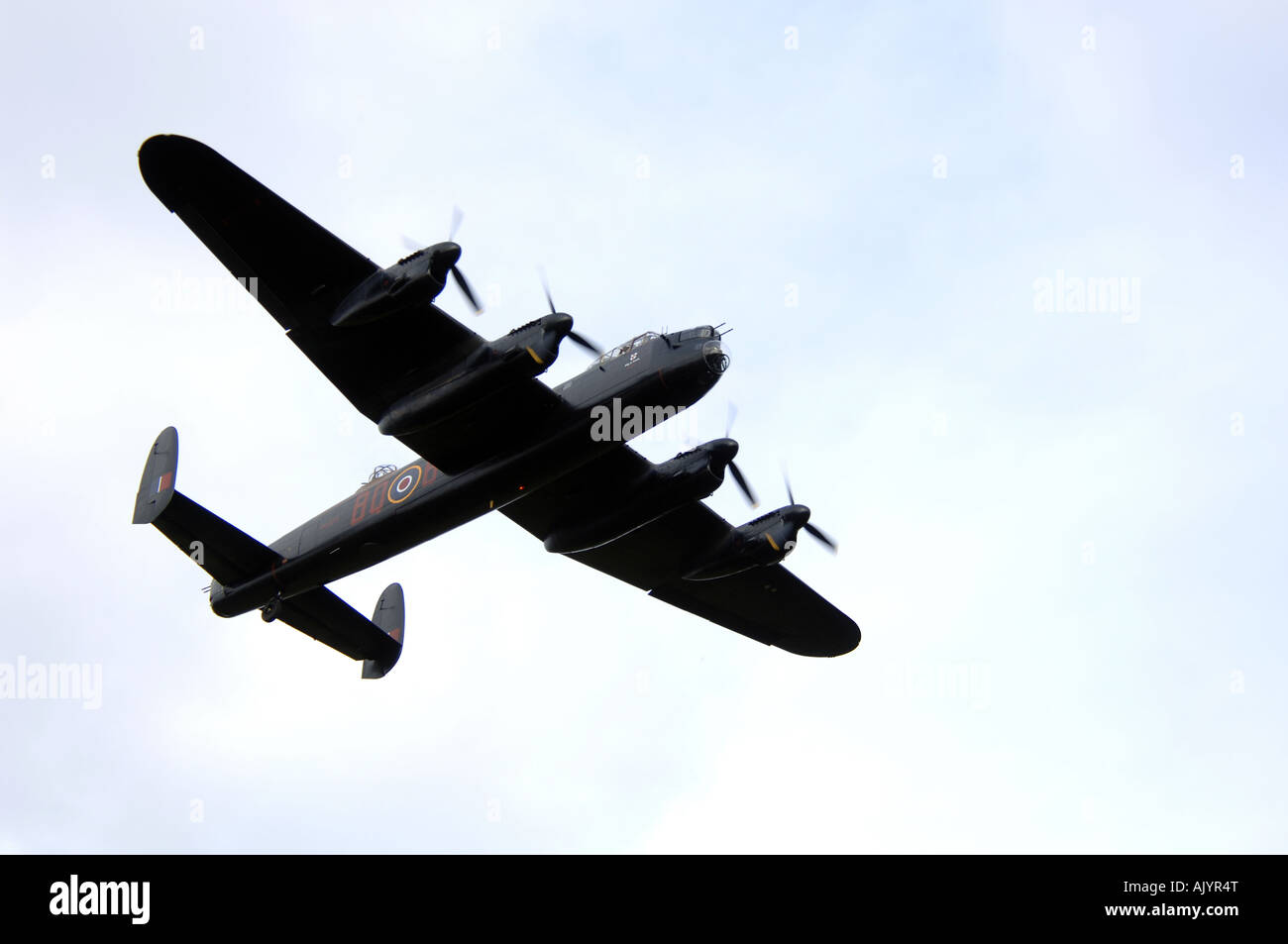 Avro Lancaster World war 2 British heavy bomber Stock Photo