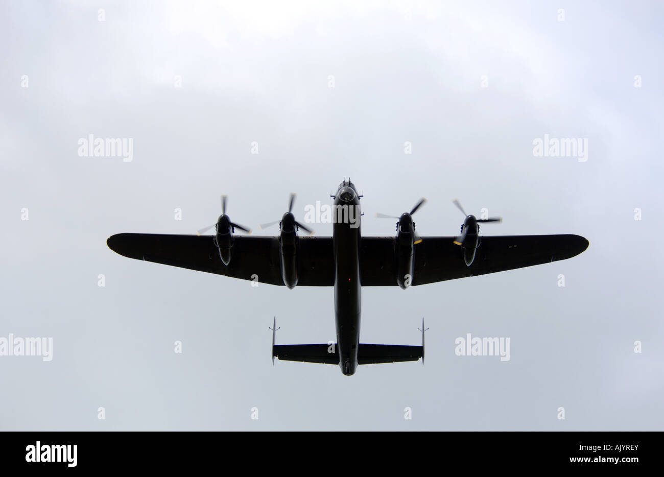 Avro Lancaster World war 2 British heavy bomber Stock Photo