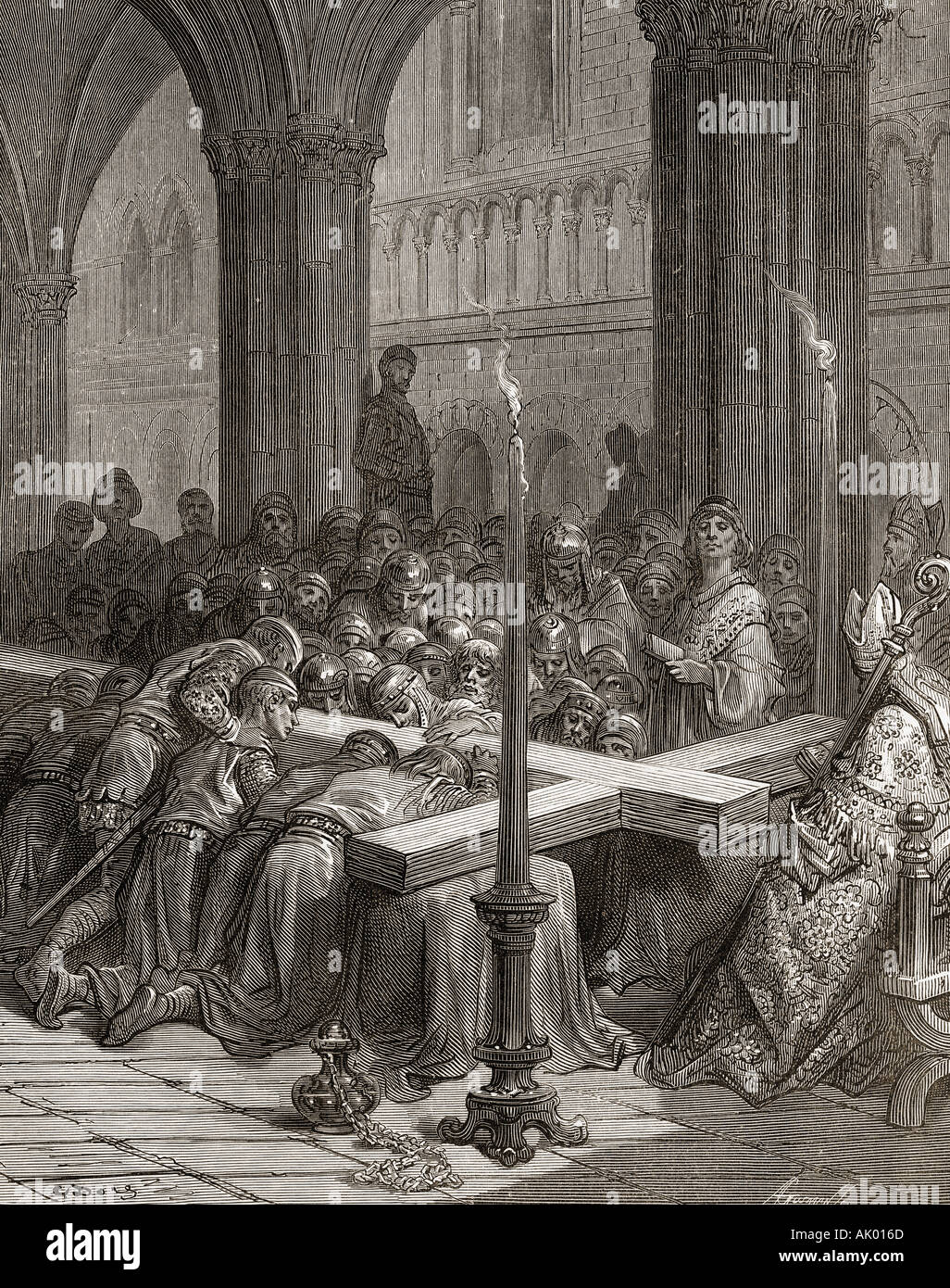 Discovery of the true cross Stock Photo Alamy