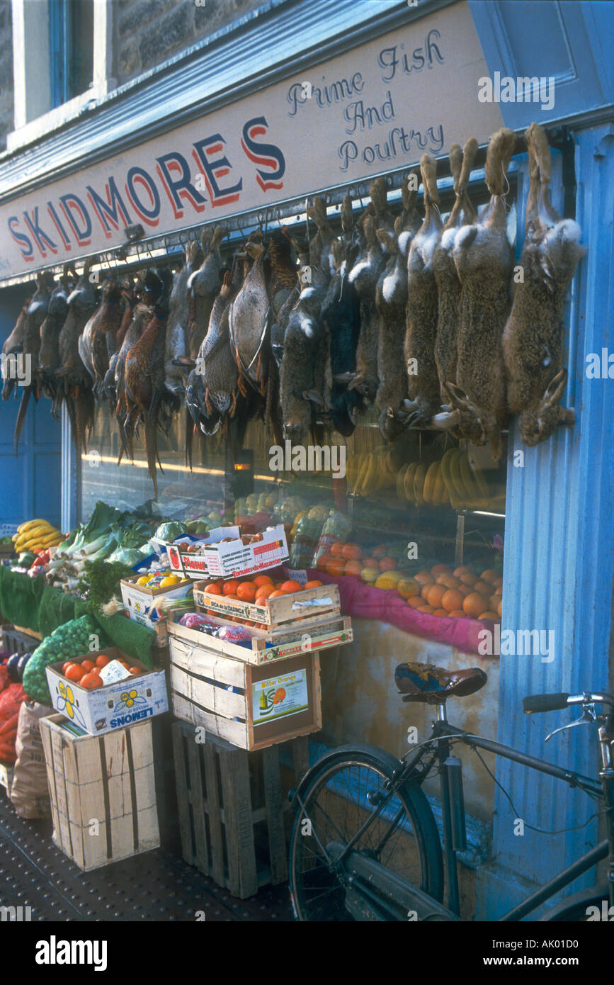 Greengrocers shop front in Bakewell, Derbyshire Stock Photo - Alamy