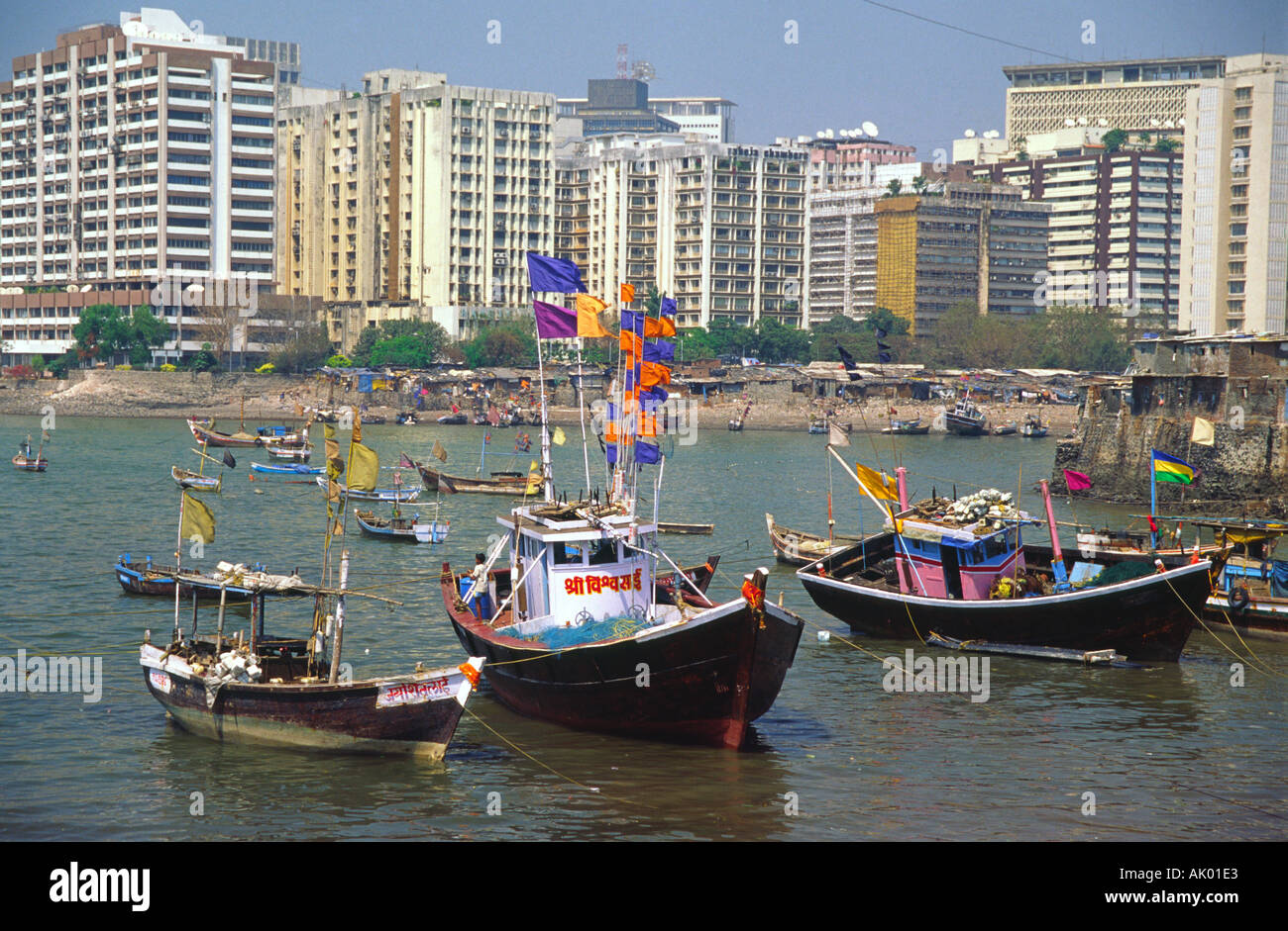 A beach in Mumbai India Stock Photo Alamy