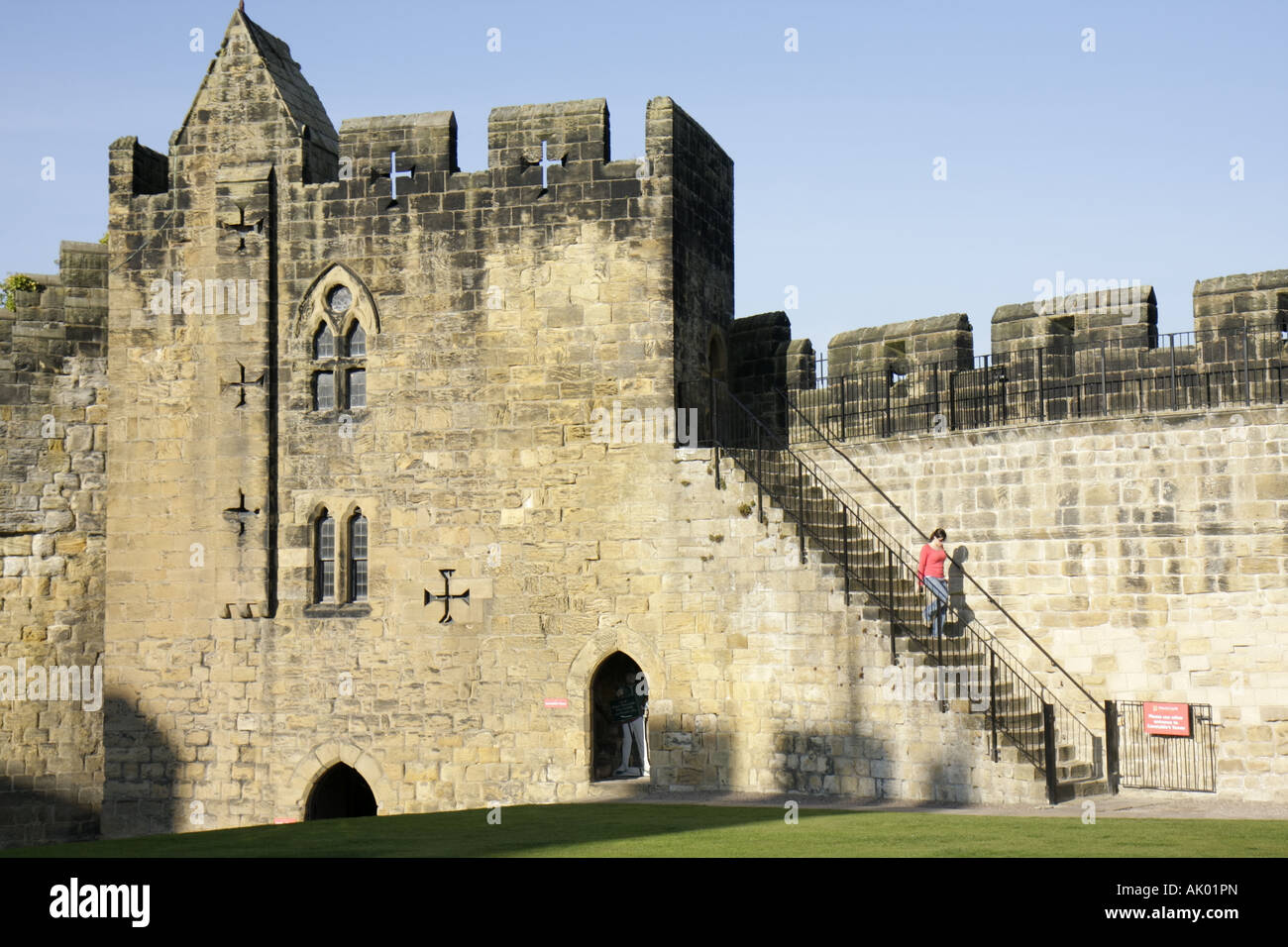 UK England Northumberland,Alnwick,Alnwick Castle,11th century,Norman