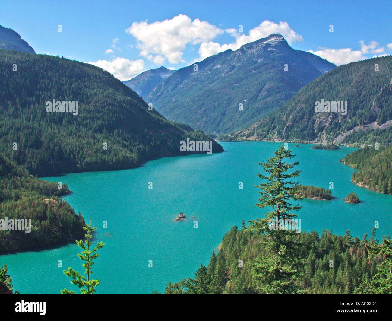 Ross lake diablo lake hi-res stock photography and images - Alamy