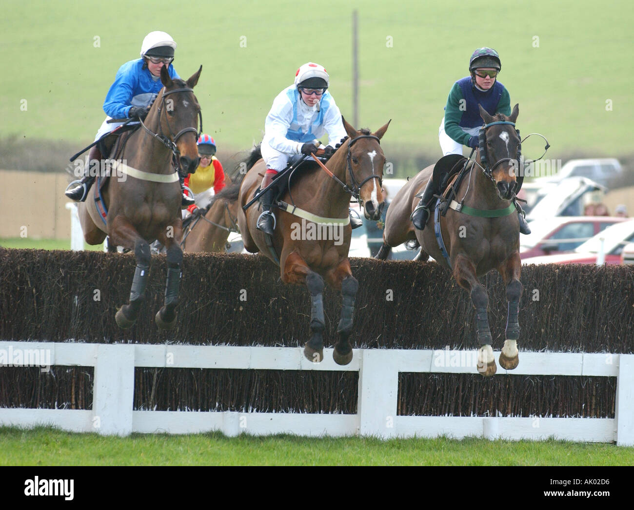 Point To Steeplechase Stock Photo Alamy 