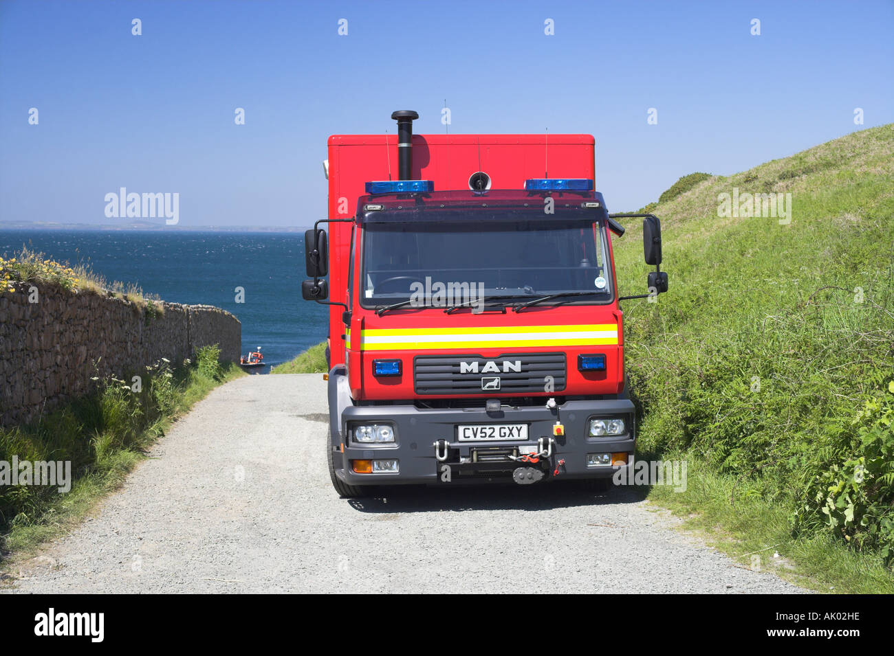 Underwater Search and Rescue Vehicle Stock Photo