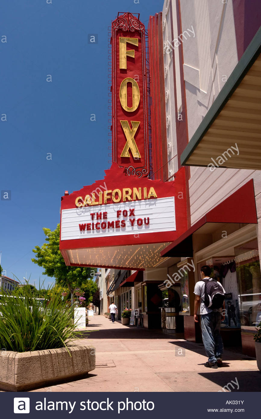 Fox Theater California High Resolution Stock Photography And Images Alamy