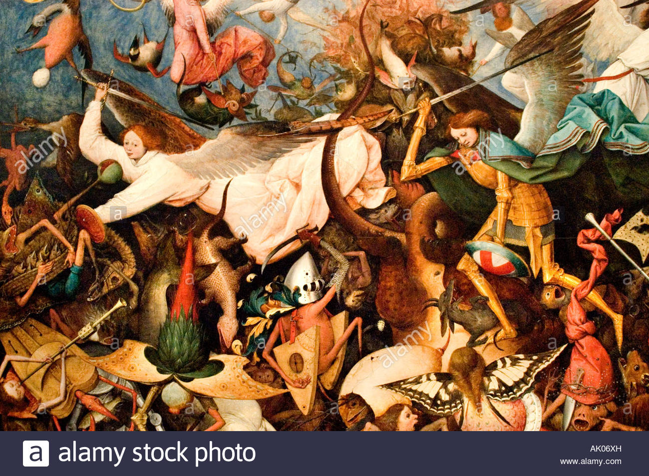 The Fall Of The Rebel Angels Stock Photos & The Fall Of The Rebel