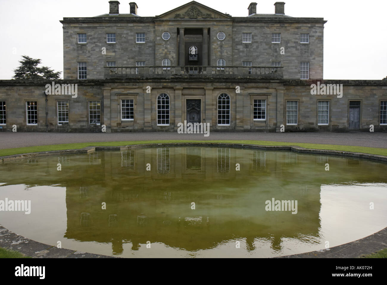 UK England Northumberland,Longhoughton,Howick Hall Gardens 1782,Earl Grey Tea house,houses,UK071003077 Stock Photo
