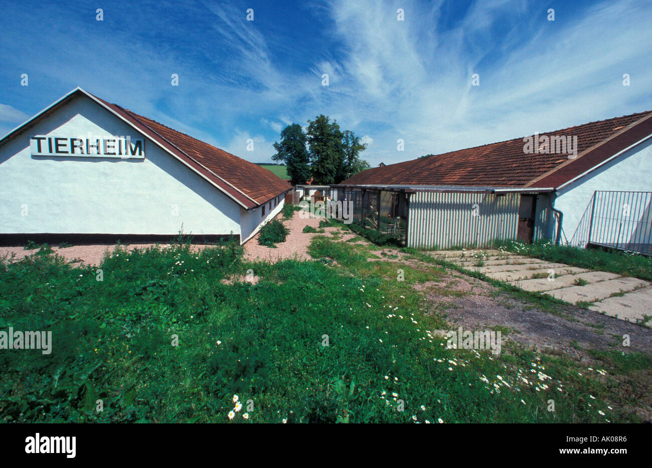 Animal shelter / Eisenach / Tierheim Stock Photo Alamy