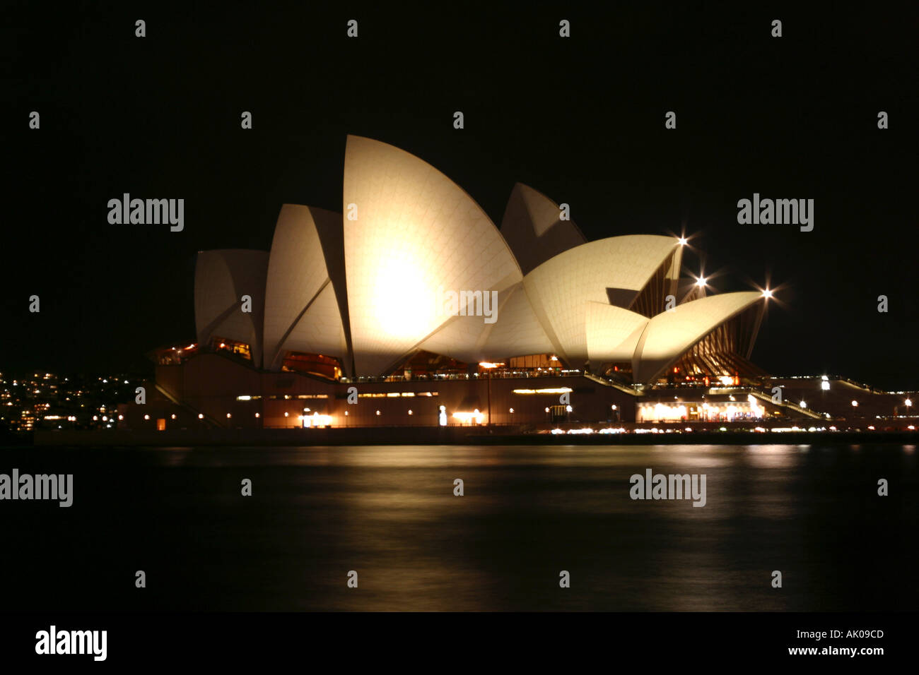 Sydney Opera House Night view Stock Photo - Alamy