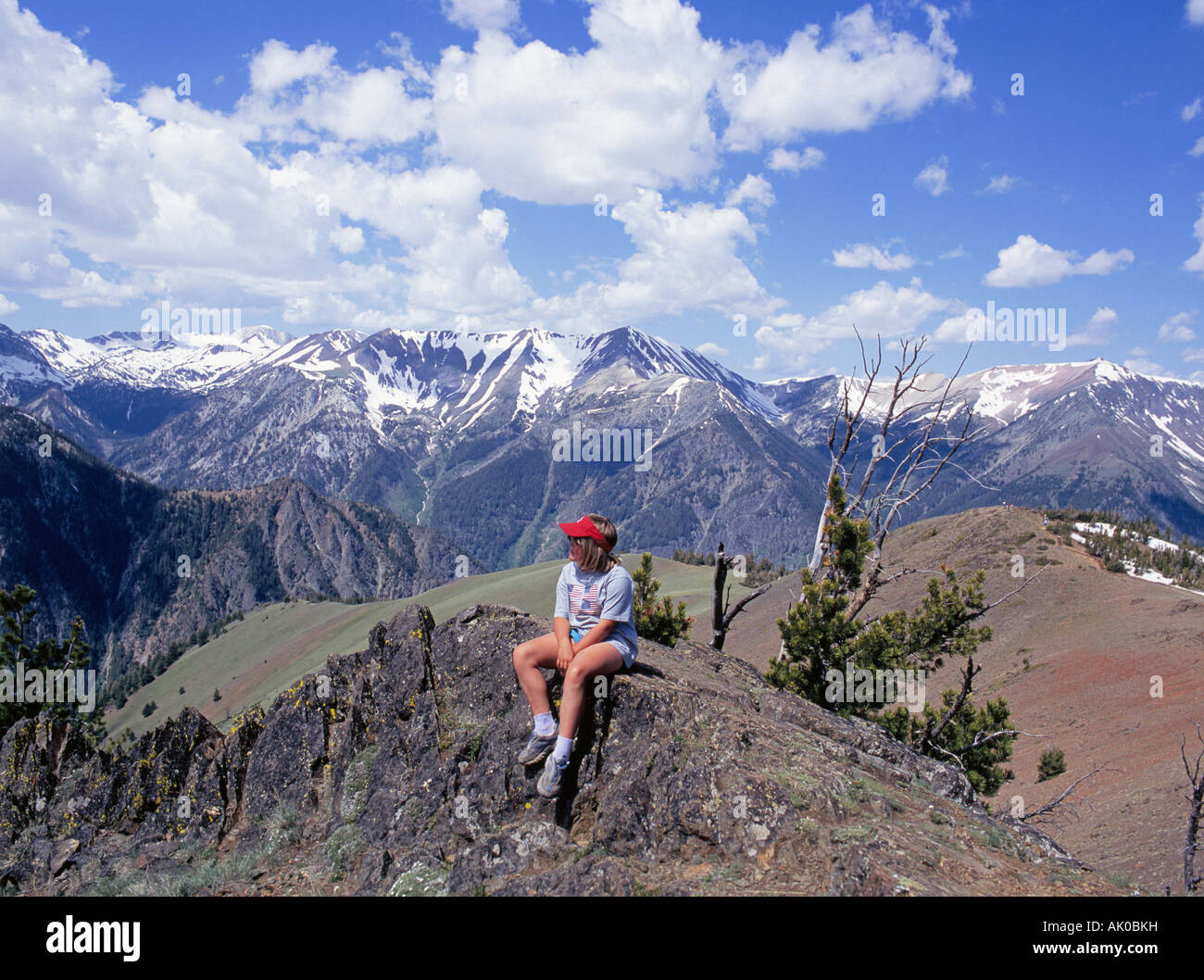 The Eagle Cap Wilderness Area is a popular hiking and backpacking area