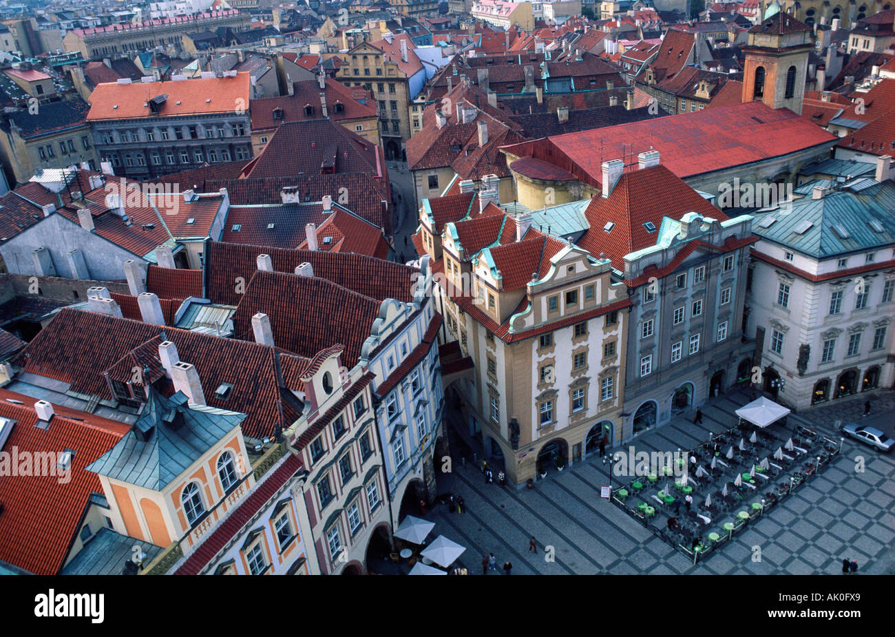 Old town square / Prag / Altstaedter Ring Stock Photo