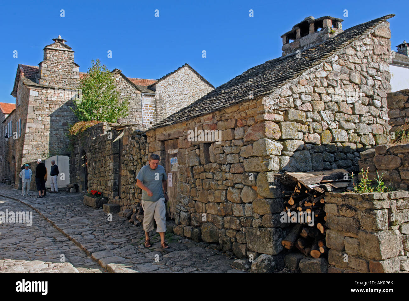 La Garde Guerin in the Lozere 48 departement of France One of Les Plus