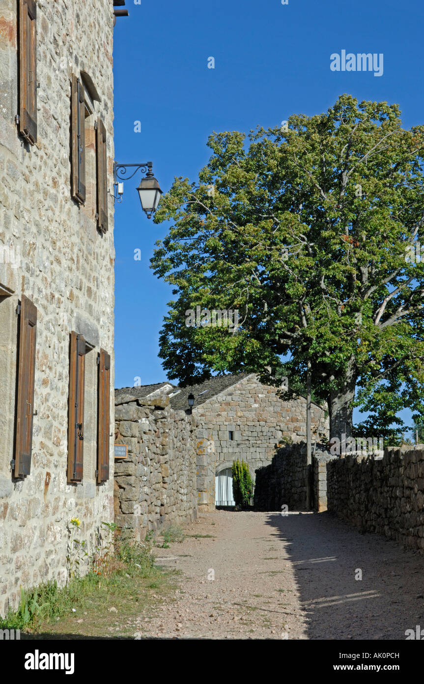 La Garde Guerin in the Lozere 48 departement of France One of Les Plus
