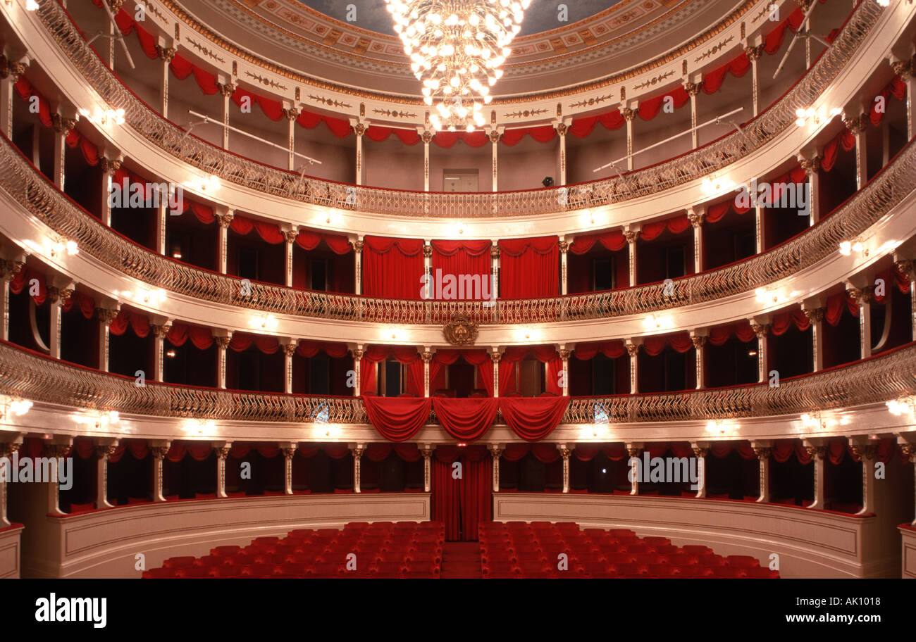 City Theatre of Funchal, Madeira, indoor. Portugal Madeira Funchal