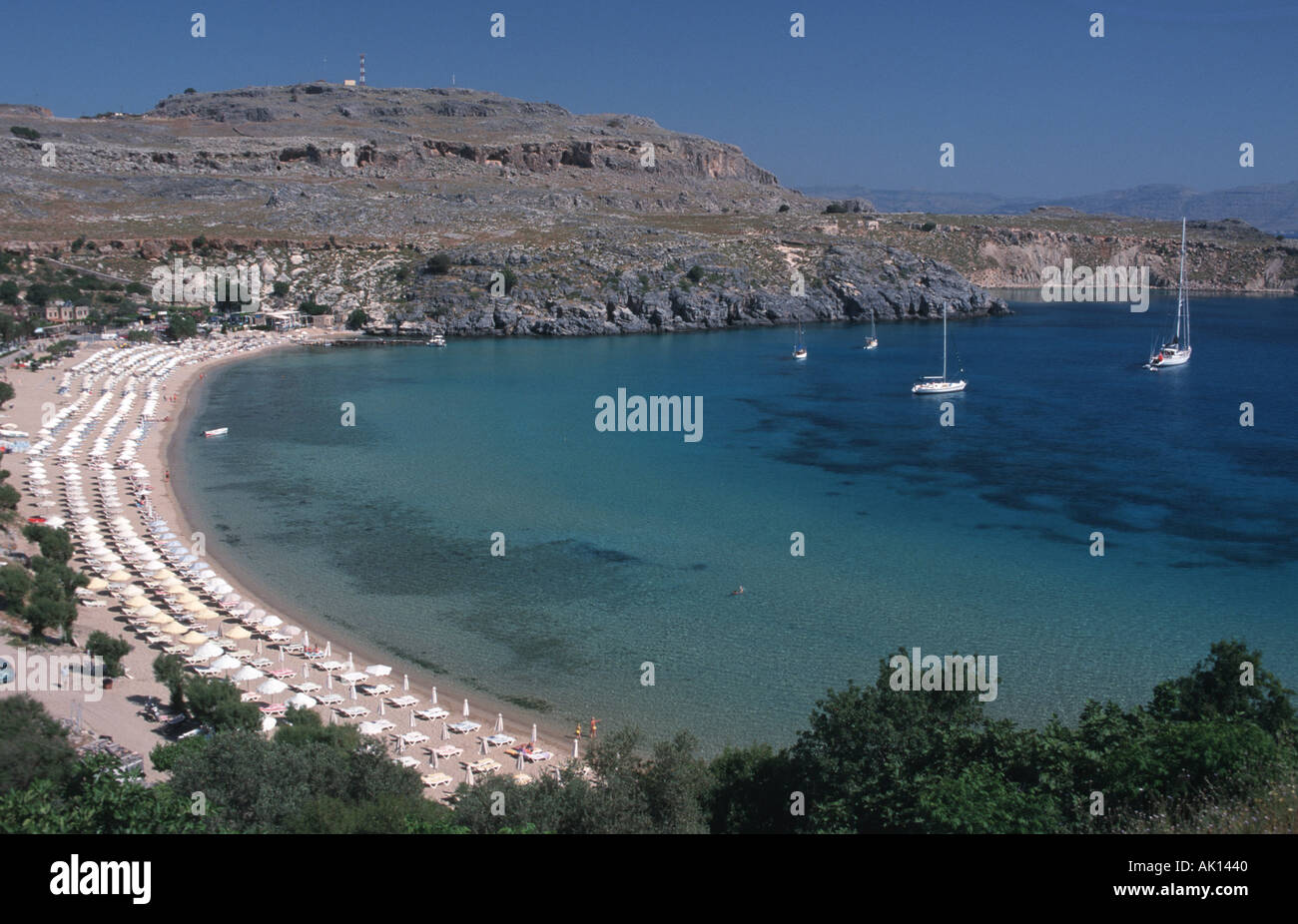 Rodos strand hi-res stock photography and images - Alamy