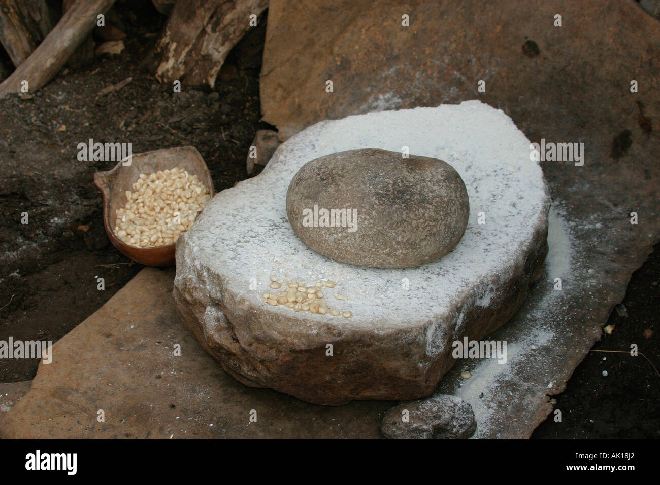Corn Grinding Stone Stock Photos & Corn Grinding Stone Stock Images Alamy