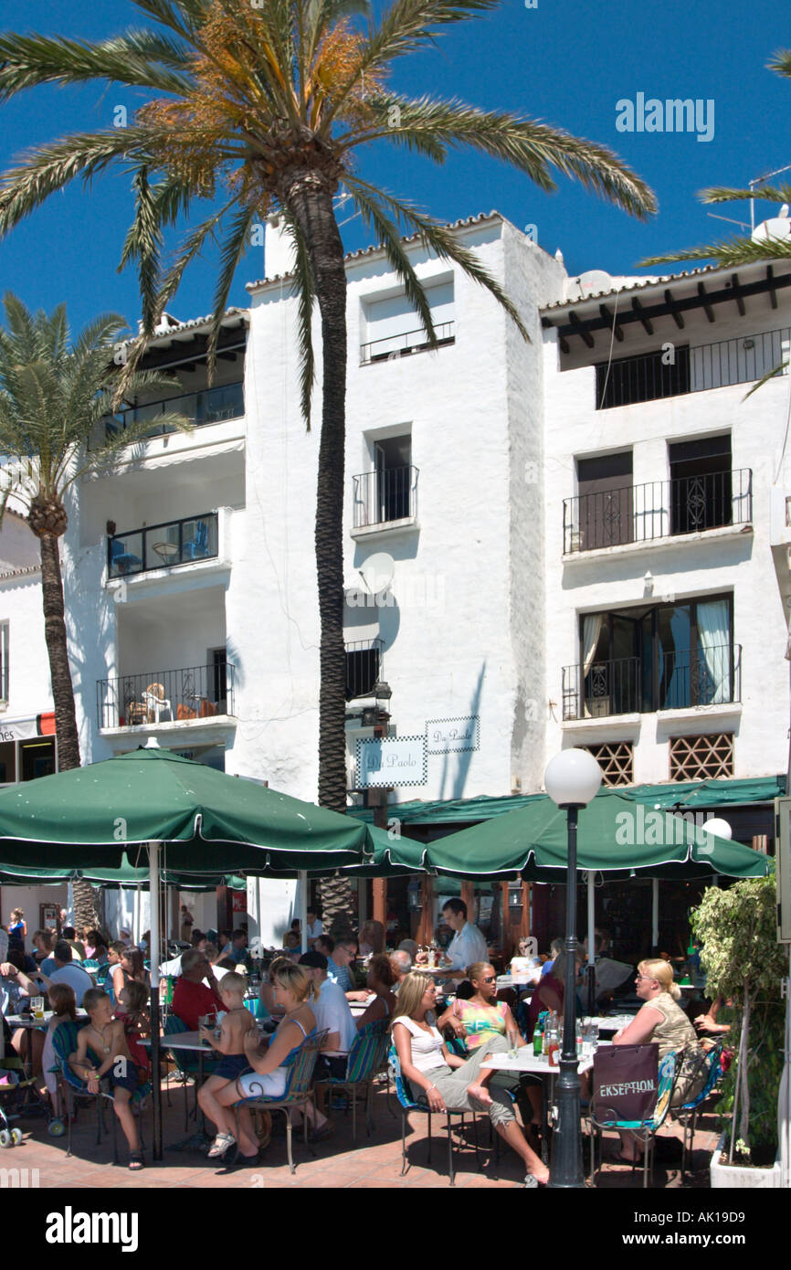 Puerto banus marbella food hi-res stock photography and images - Alamy