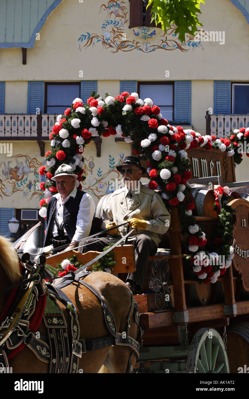 Festival Grand Parade, Leavenworth Washington USA Stock Photo Alamy