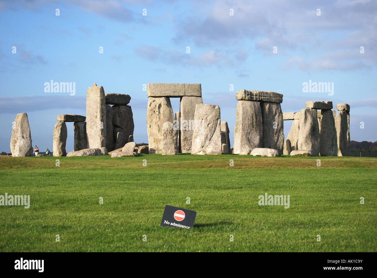 Stonehenge prehistoric monument, Amesbury, Wiltshire, England, United Kingdom Stock Photo