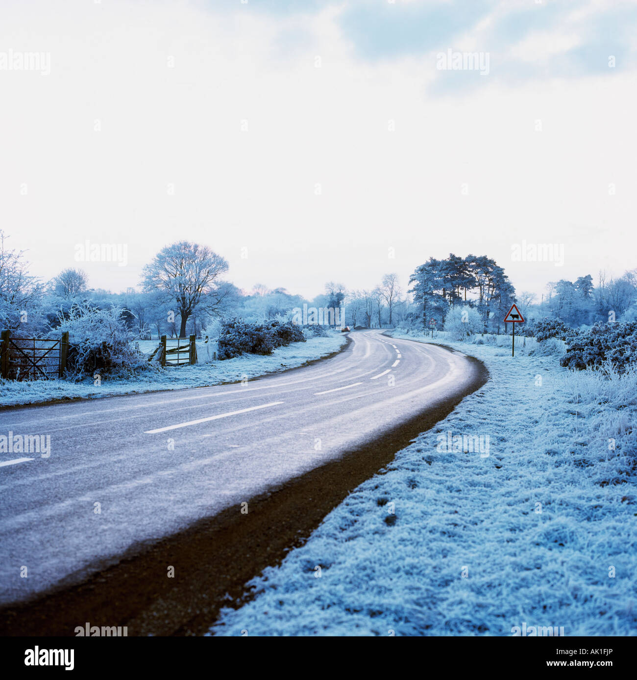 Roadway, Ireland Stock Photo Alamy