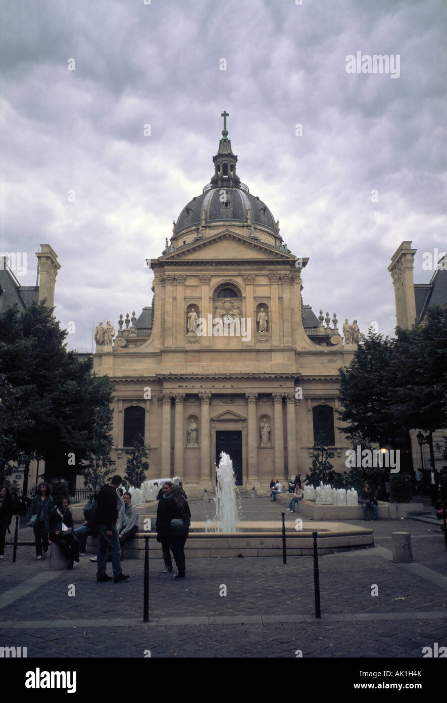 Chapelle de la Sorbonne Stock Photo Alamy