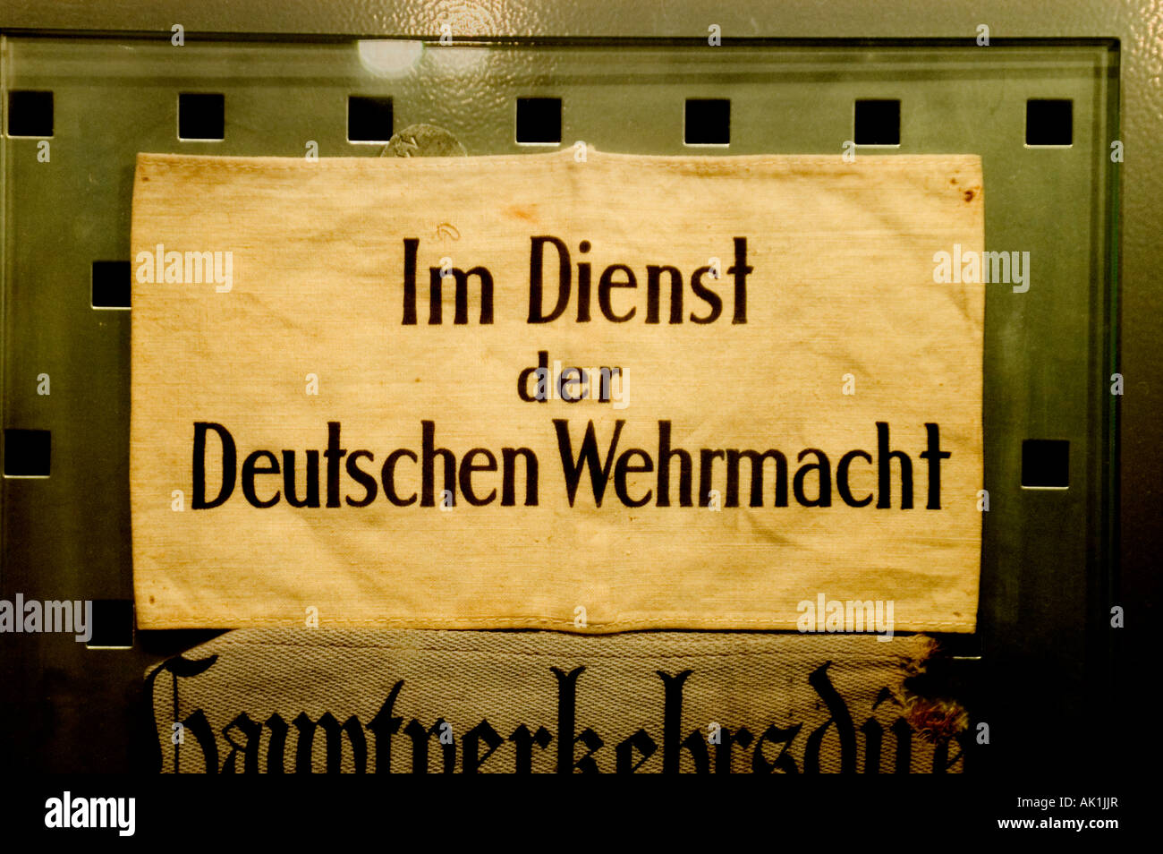 Worldwar 2 Im Dienst der Deutschen German Wehrmacht Stock Photo
