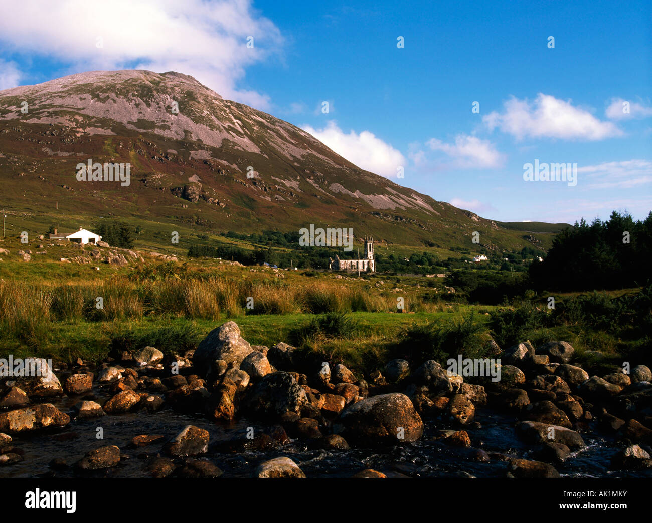 Poisoned Glen, Errigal Mountain, County Donegal, Ireland, near Dunlewey Stock Photo