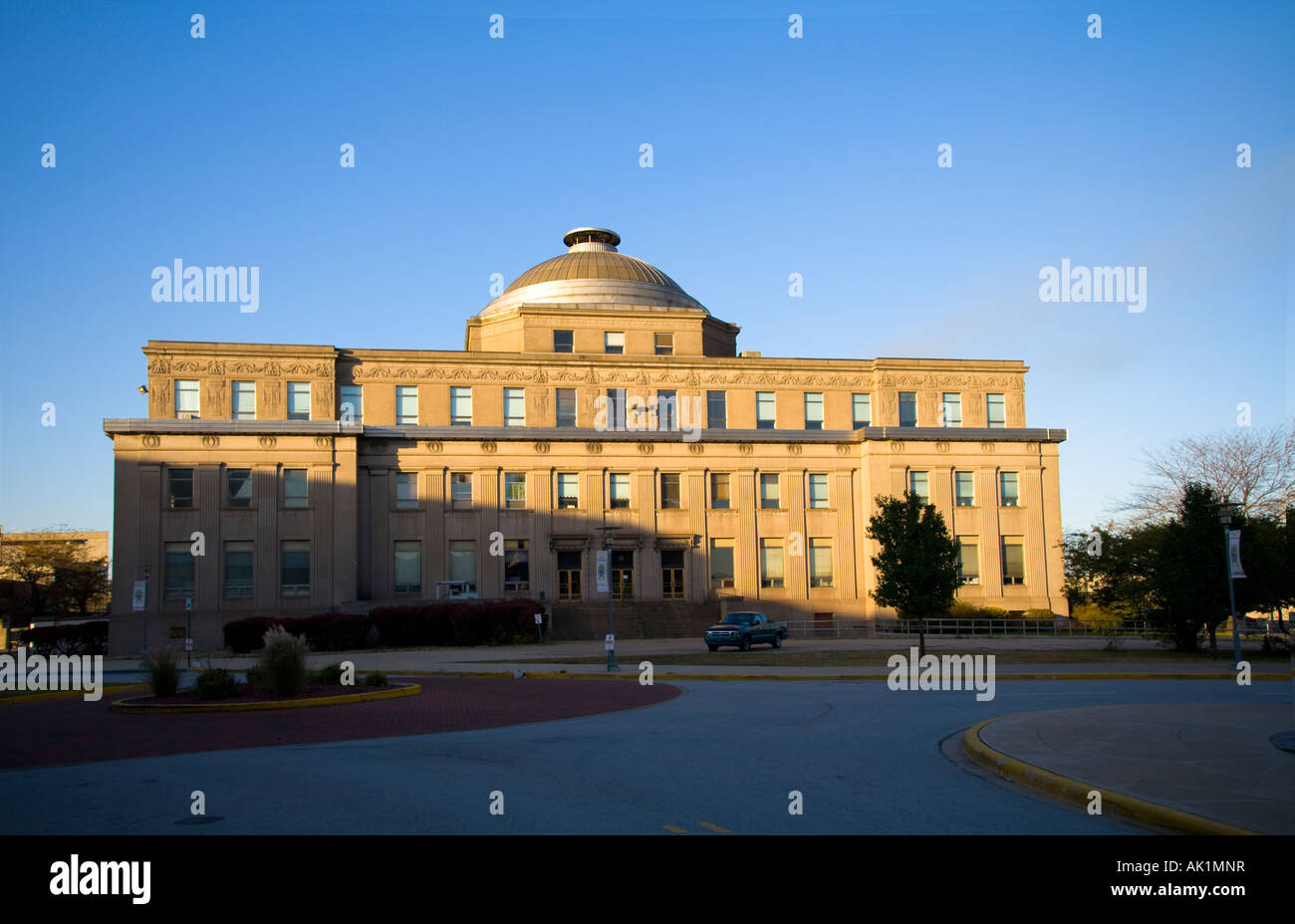 Central Courthouse in the city of Gary Indiana Stock Photo Alamy