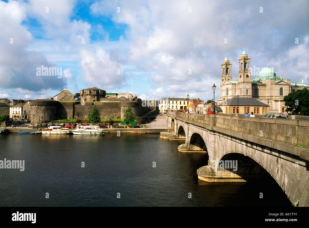 Athlone, River Shannon, County Westmeath, Ireland Stock Photo Alamy