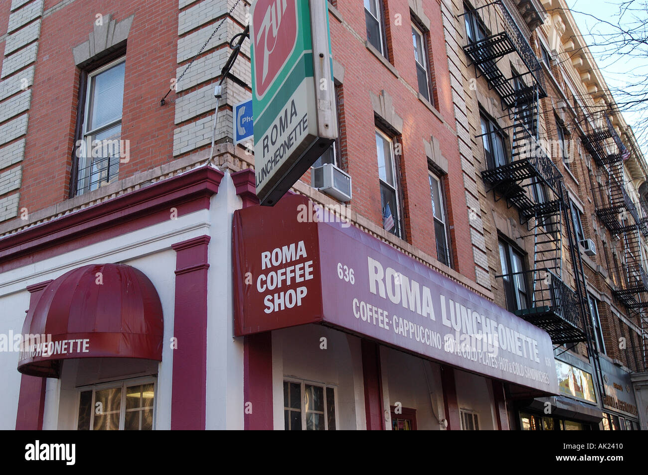 Bronx New York City Bodega Corner deli Grocery groceries Stock Photo