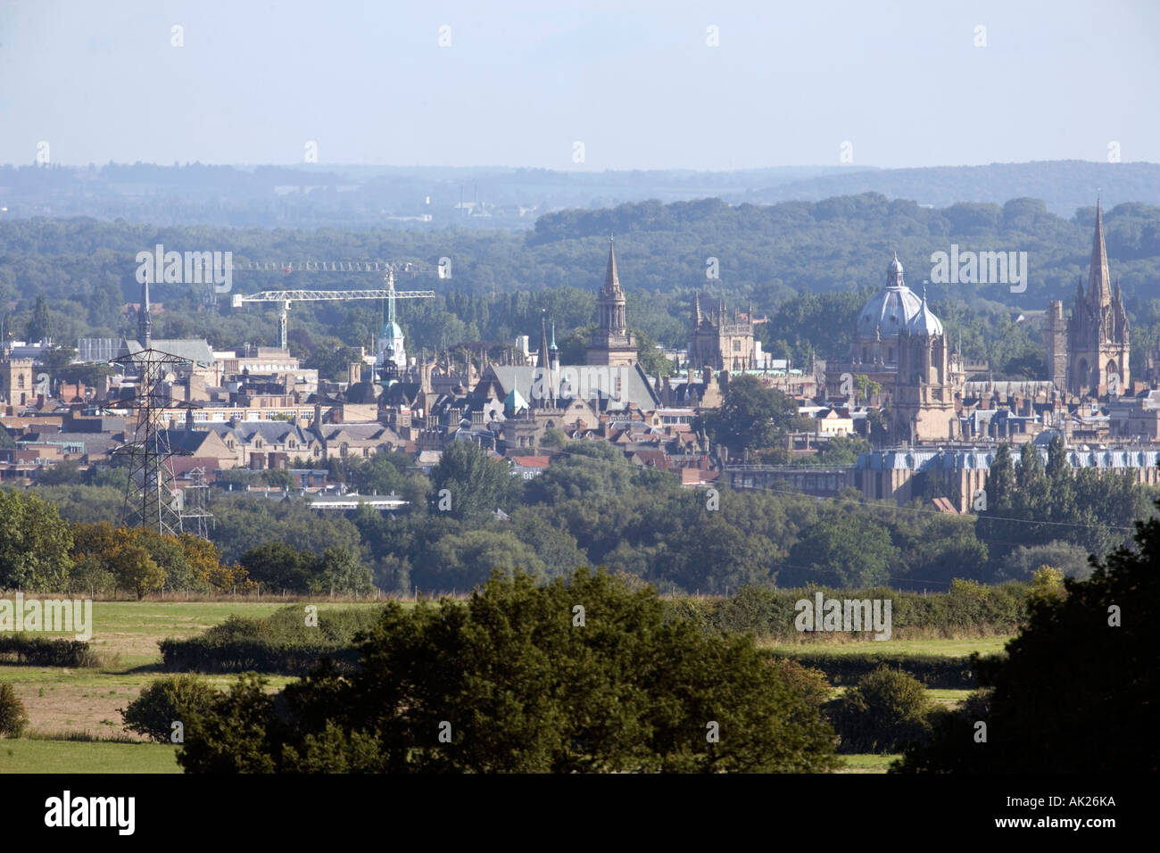 View Of The City Of Oxford From Boars Hill Oxford Stock Photo Alamy view-of-the-city-of-oxford-from-boars-hill-oxford-stock-photo-alamy
