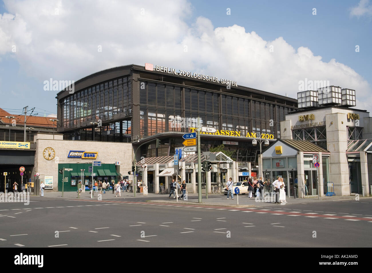 Zoo station (Bahnhof Zoologischer Garten), Hardenbergplatz, Berlin
