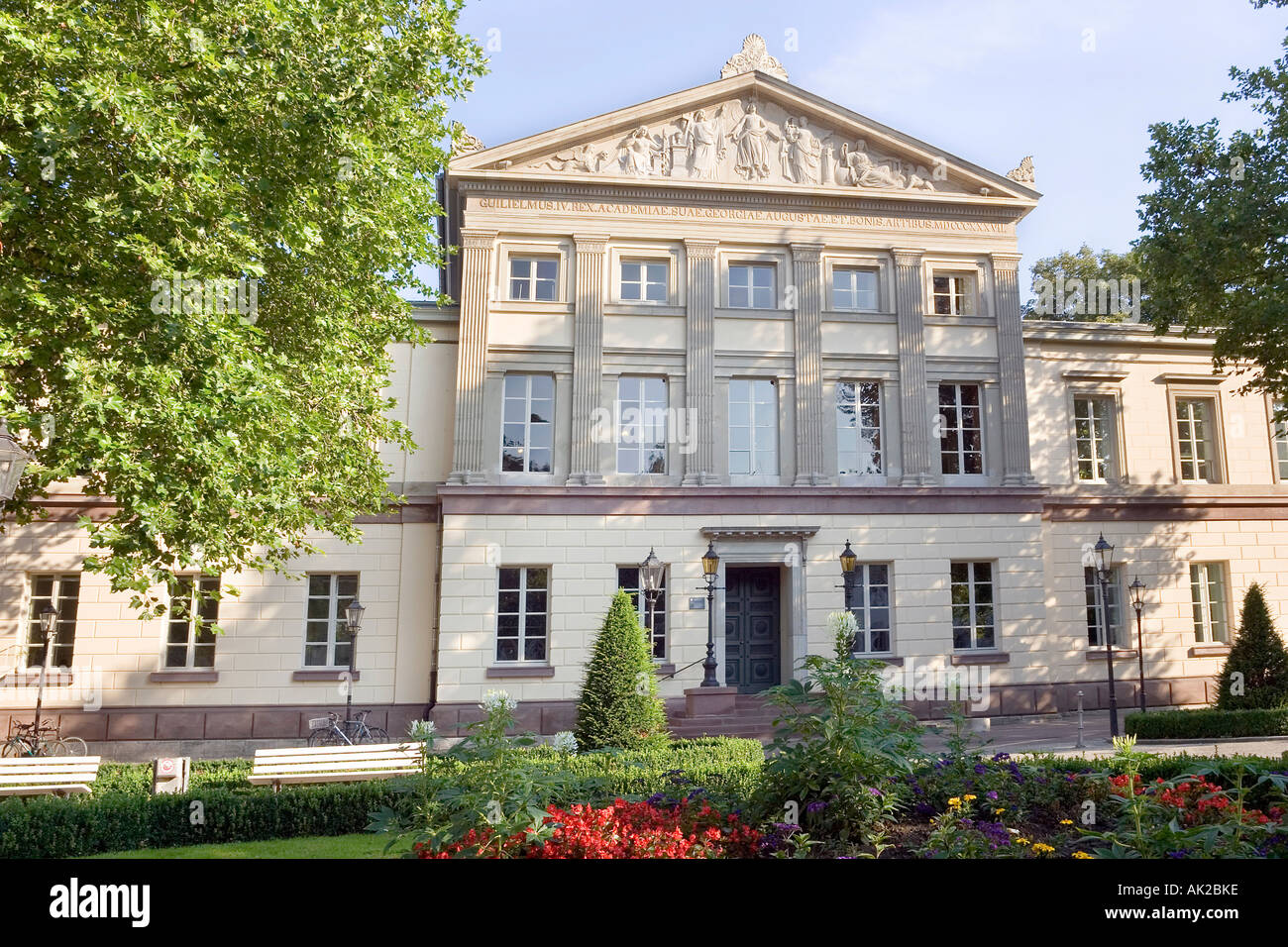 Goettingen University Building Stock Photo Alamy